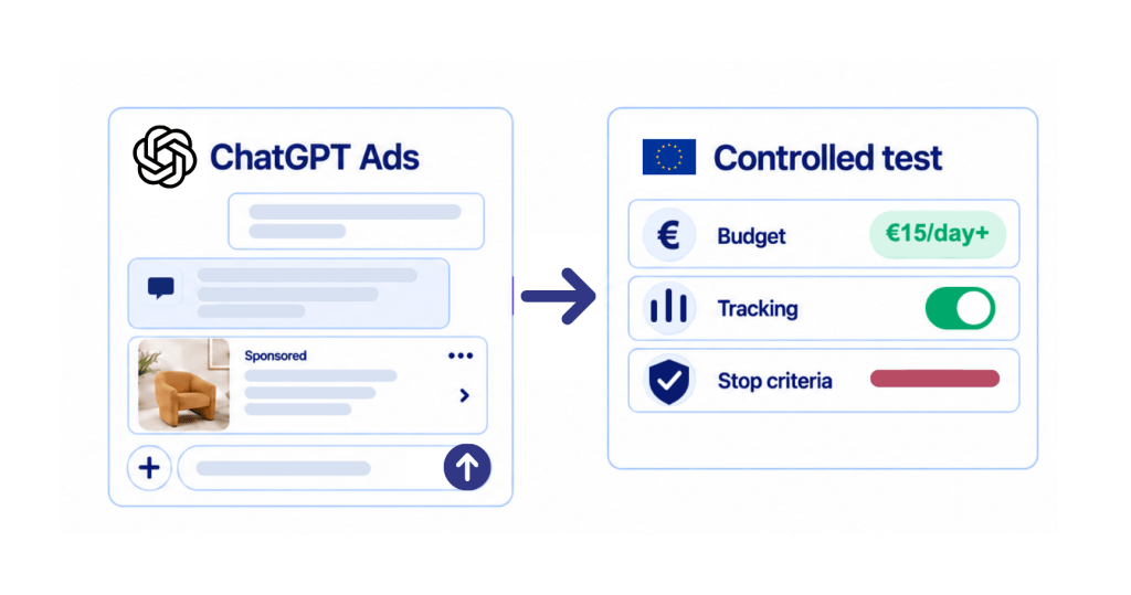 Before you test ChatGPT Ads: budget, tracking and who sees them